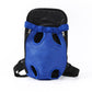 Mochila frontal para transportar pet grudadinho ao corpo