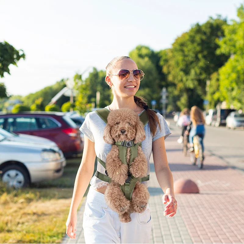 Mochila confortável para carregar pet - estilo canguru