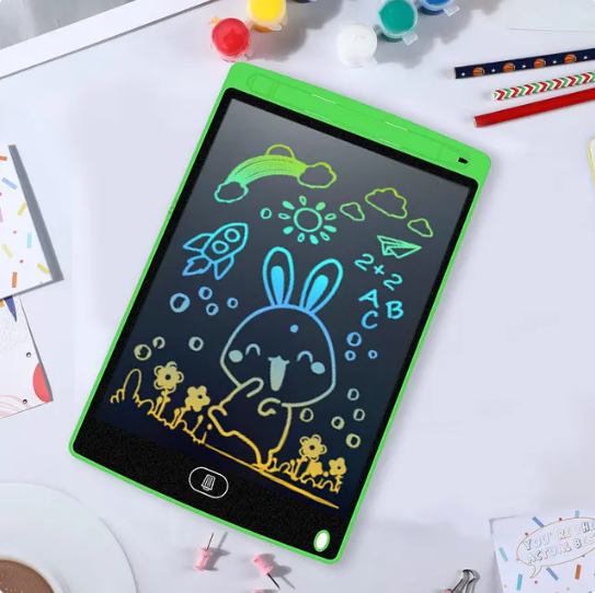 Tablet infantil para desenvolvimento da escrita desenho e rascunhos LCD