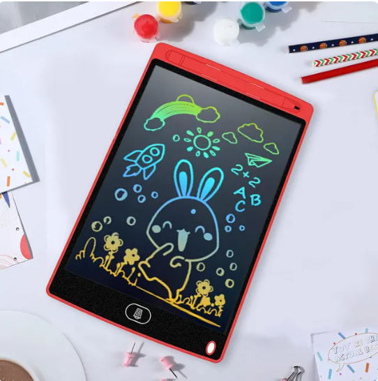 Tablet infantil para desenvolvimento da escrita desenho e rascunhos LCD