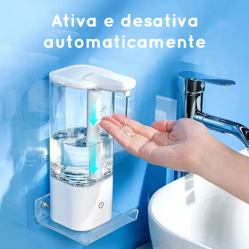 Dispensador de sabonete líquido e detergente - sensor automático