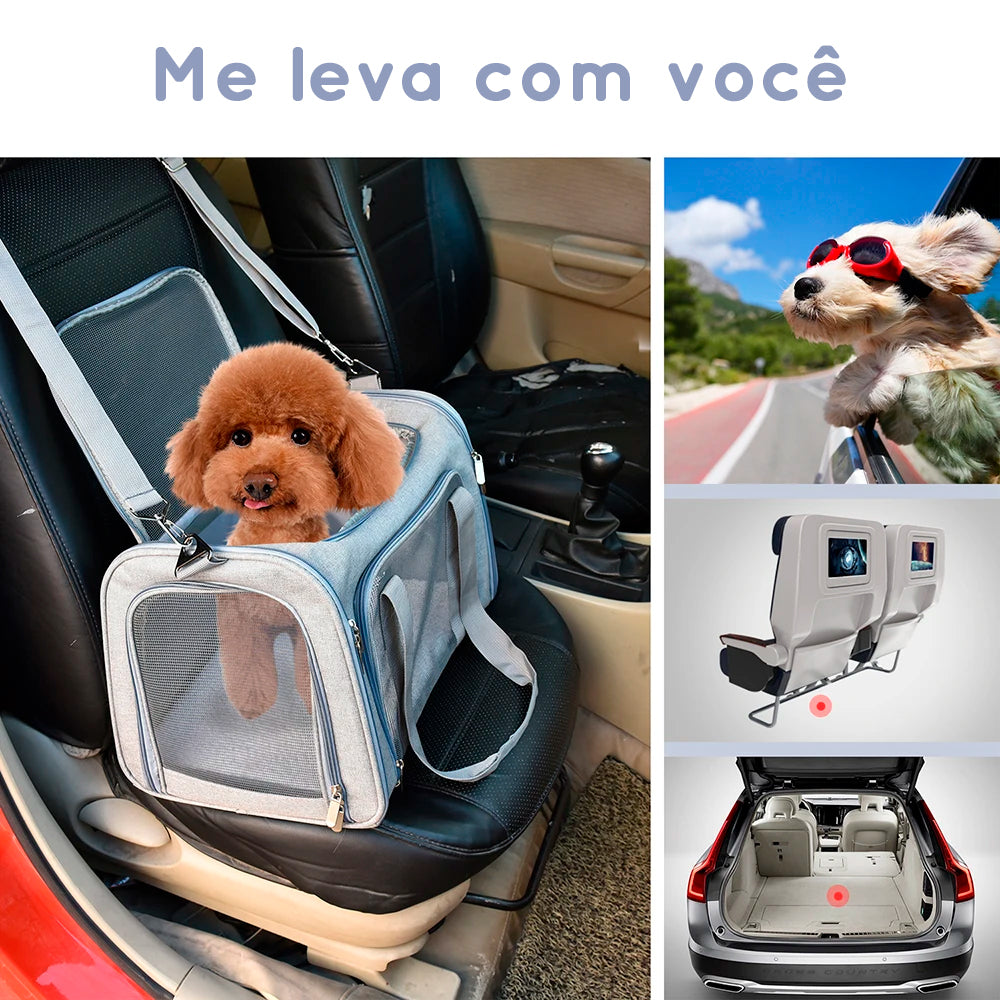 Bolsa de transporte de pets - para longas viagens