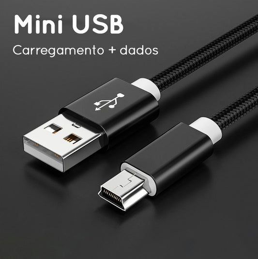 Cabo Mini USB universal - vários tamanhos