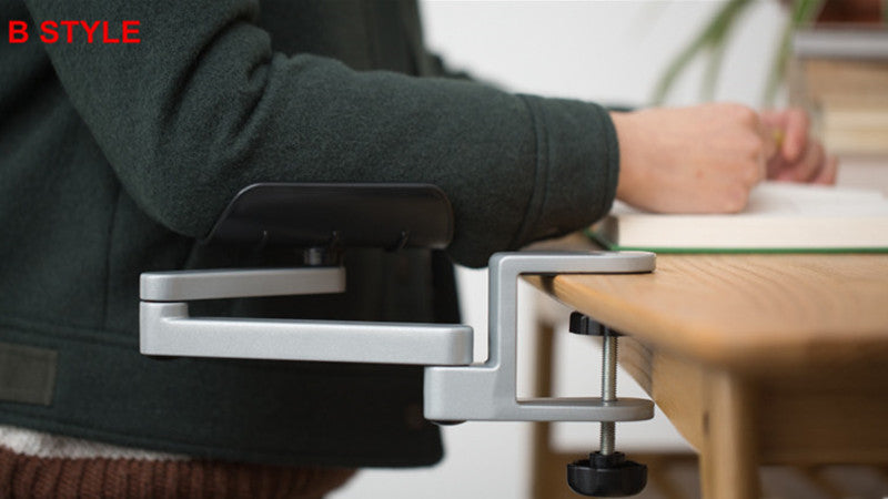 Suporte ergonômico para todo tipo de mesa e uso de computadores ajustável