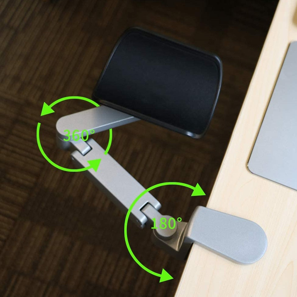 Suporte ergonômico para todo tipo de mesa e uso de computadores ajustável