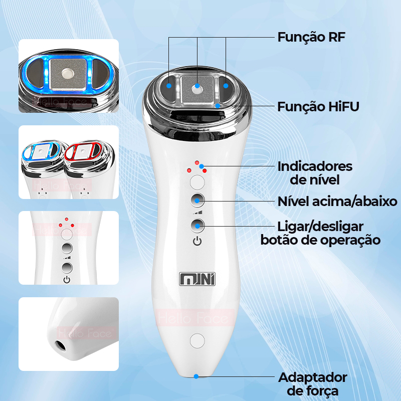 Aparelho portátil para lifting e Spa em casa Mini HiFU