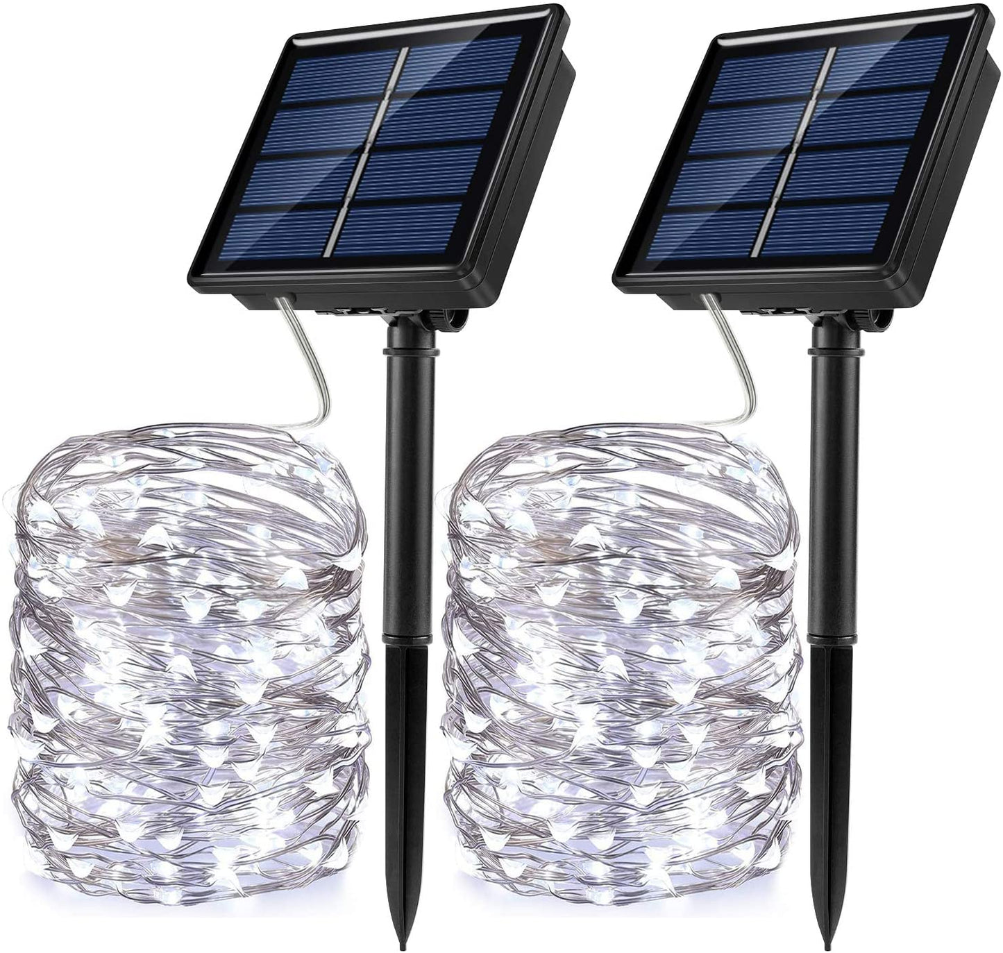 Luz de natal alimentada por energia solar LED - vários tamanhos