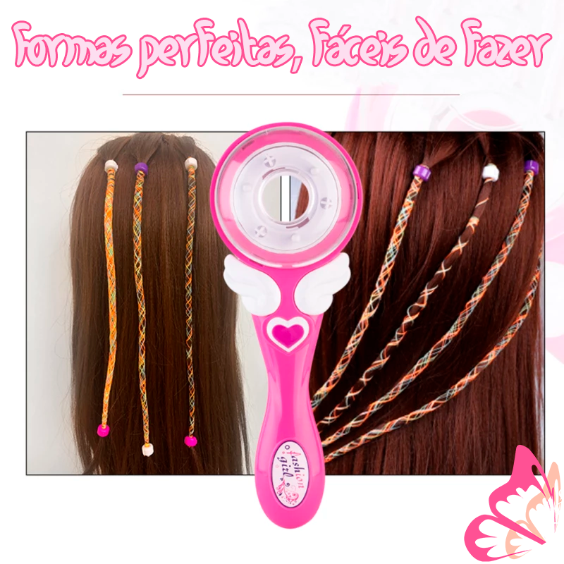 Tranças de cabelo automáticas perfeitas - FairyBraid